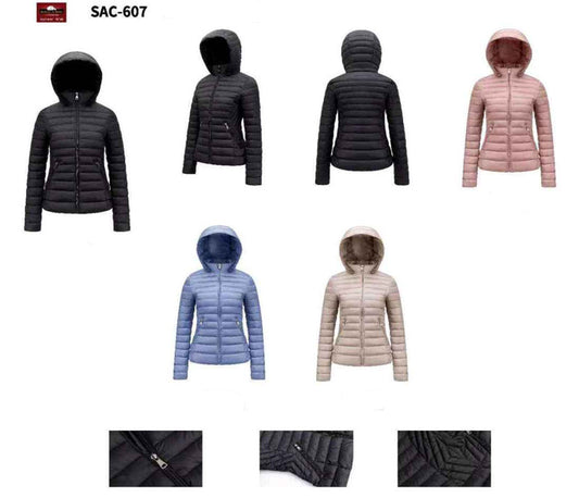 Giacca donna Ellen Rose all'ingrosso modello SAC607 - L&Y