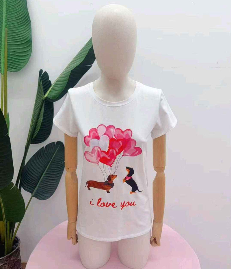 T-shirt donna Timiami all'ingrosso modello 68001-112 - L&Y