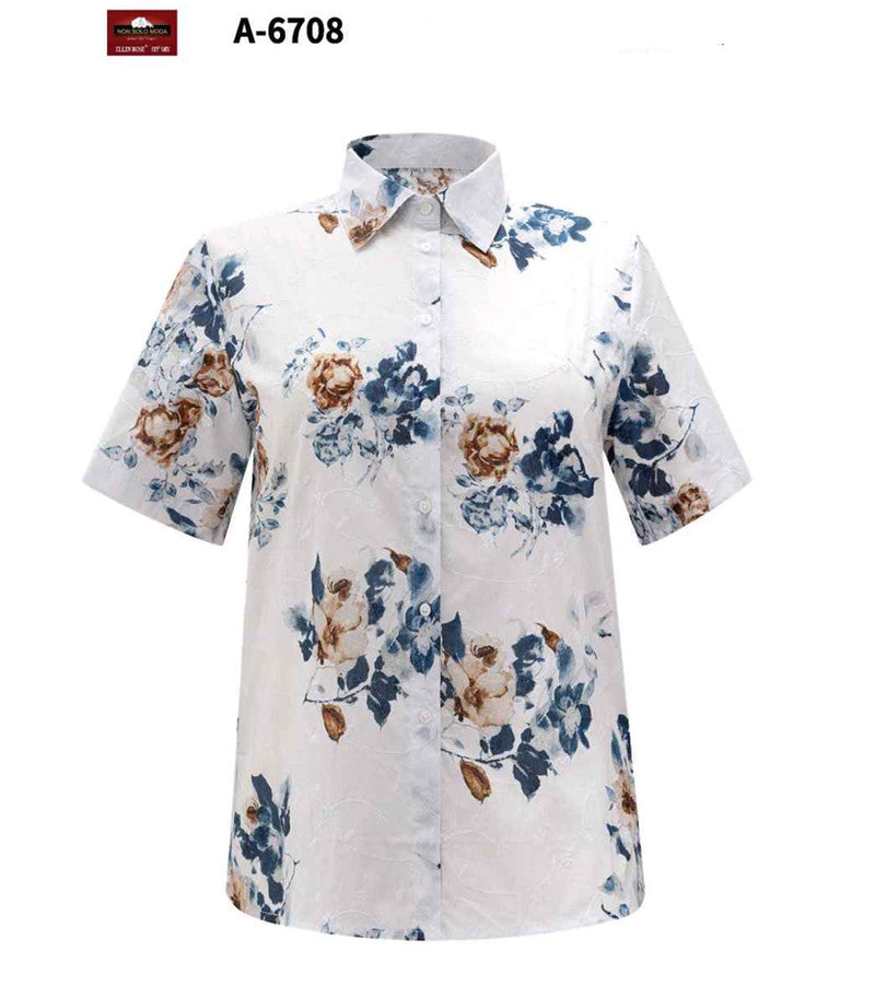 Camicia donna Ellen Rose all'ingrosso modello A6708 - L&Y