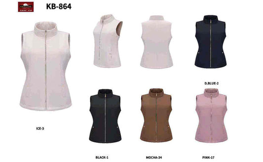 Gilet donna Ellen Rose all'ingrosso modello KB864 - L&Y