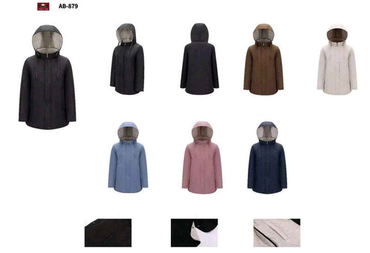 Giacca taglia comoda donna Ellen Rose all'ingrosso modello AB879 - L&Y