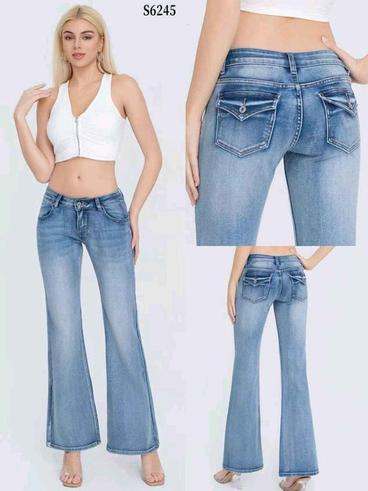 Jeans donna Water Jeans all'ingrosso modello S6345 - L&Y