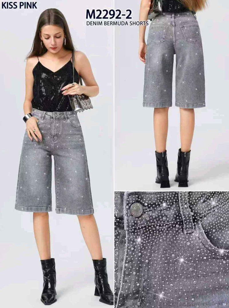 Jeans donna Kiss Pink all'ingrosso modello M2292 - L&Y