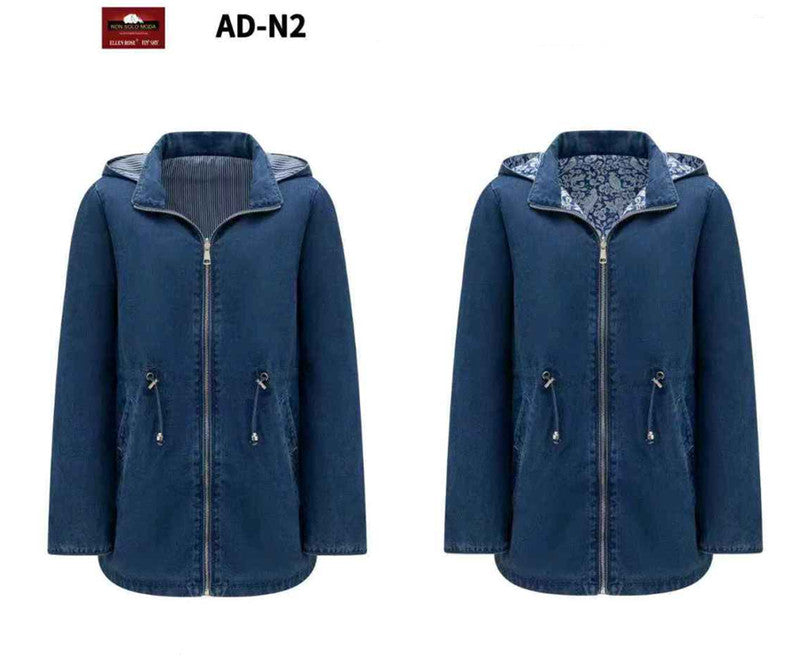 Giacca di jeans donna Ellen Rose all'ingrosso modello AD-N2-1 - L&Y