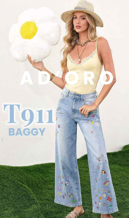 Jeans donna AD'ORO all'ingrosso modello T911 - L&Y