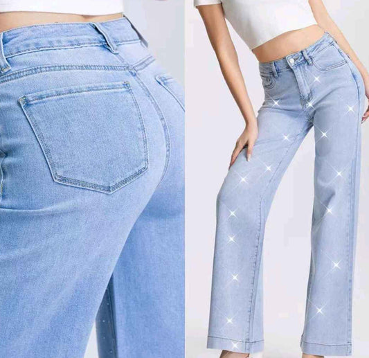 Jeans donna Lovely Star all'ingrosso modello Z6552 - L&Y