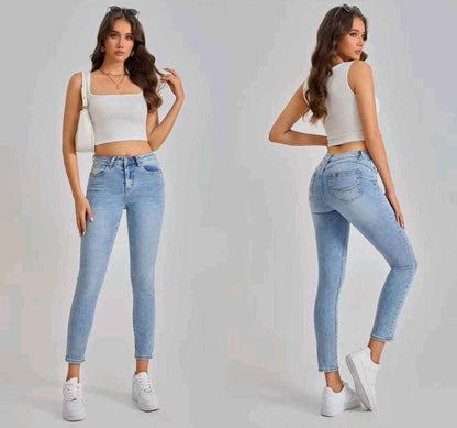 Jeans donna Farfallina all'ingrosso modello F7633 - L&Y