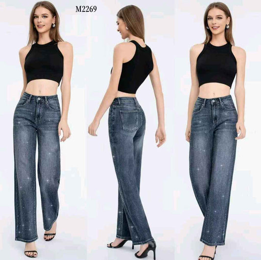 Jeans donna Water Jeans all'ingrosso modello M2269 - L&Y