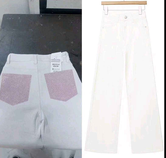 Jeans donna Lovely Star all'ingrosso modello Z6315 - L&Y