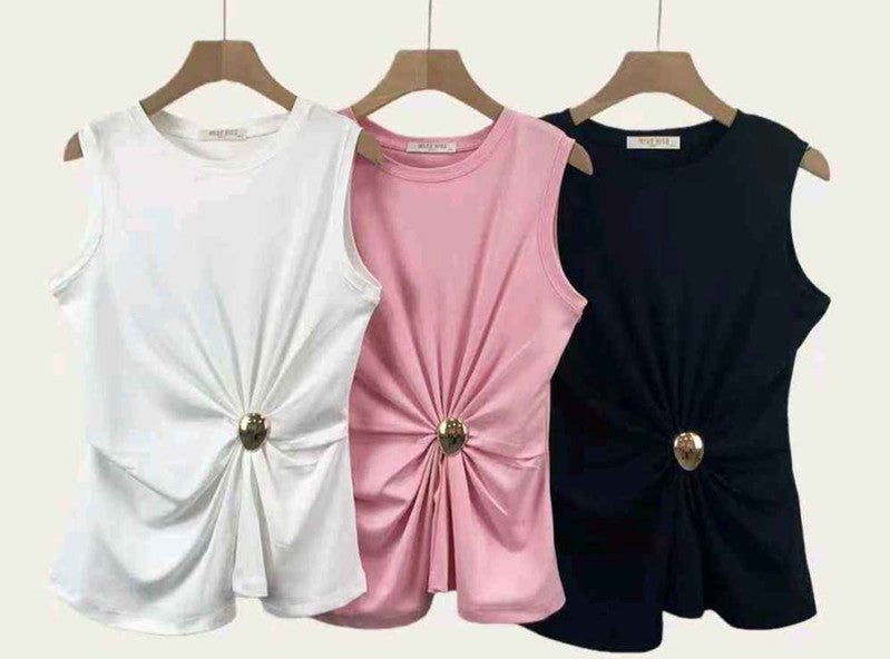 Canotta donna Miss Kiss all'ingrosso modello MS-A6153 - L&Y