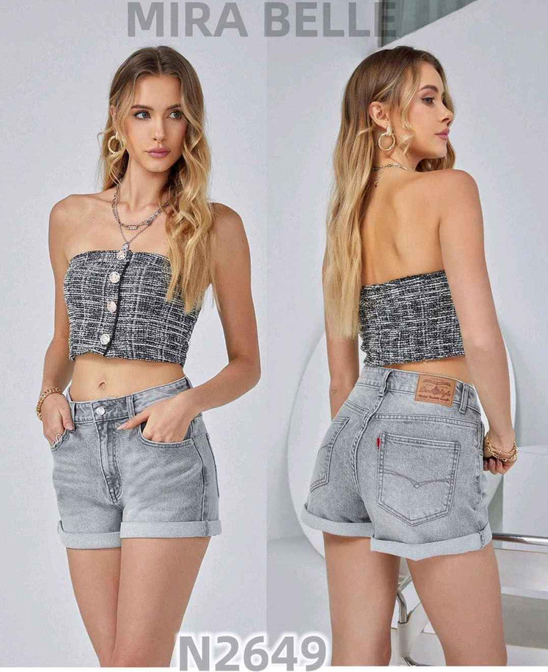 Shorts donna Mira Belle all'ingrosso modello N2649 - L&Y