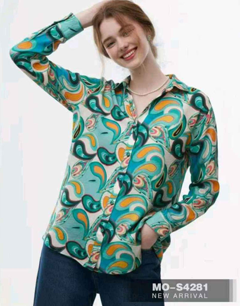 Camicia donna Morghy all'ingrosso modello MO-S4281 - L&Y