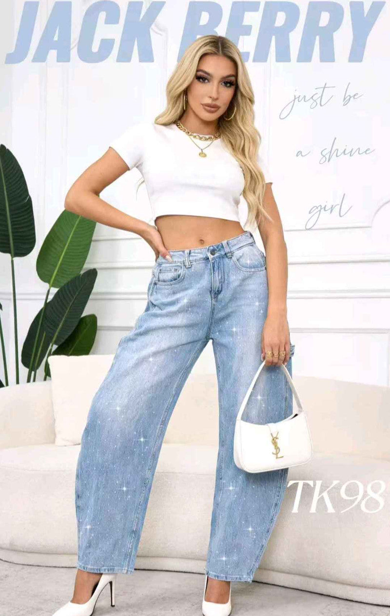 Jeans donna Jack Berry all'ingrosso modello TK98 - L&Y