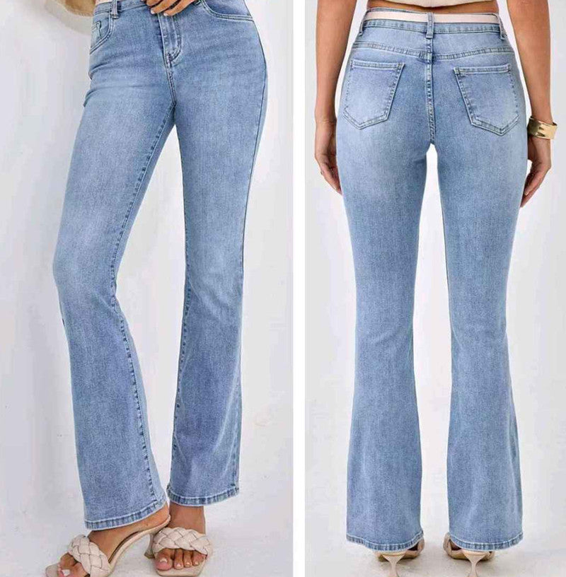 Jeans donna AD'ORO all'ingrosso modello M7630 - L&Y