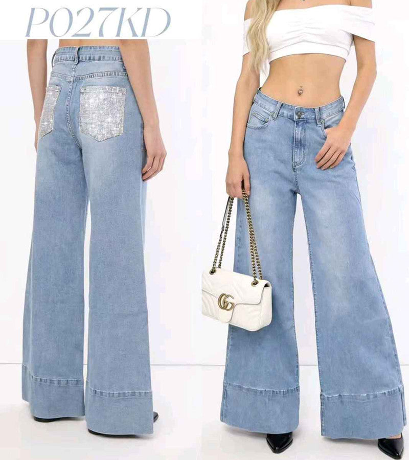 Jeans donna Jack Berry all'ingrosso modello P027 - L&Y