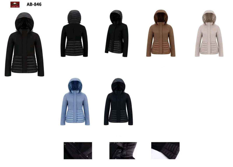 Giacca taglia comoda donna Ellen Rose all'ingrosso modello AB846 - L&Y