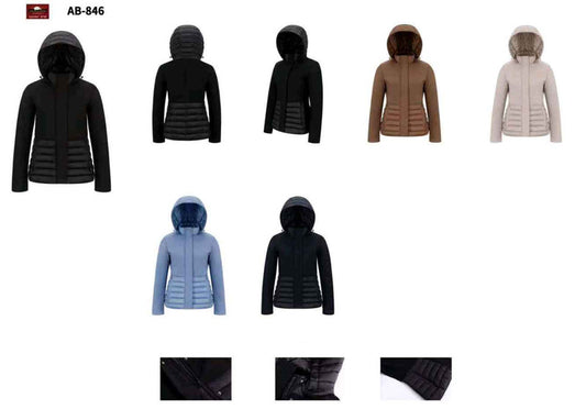 Giacca taglia comoda donna Ellen Rose all'ingrosso modello AB846 - L&Y