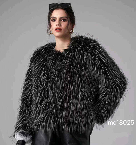 Ecopelliccia donna Monte Cervino all'ingrosso modello MC18025 - L&Y