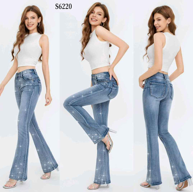 Jeans donna Water Jeans all'ingrosso modello S6220 - L&Y