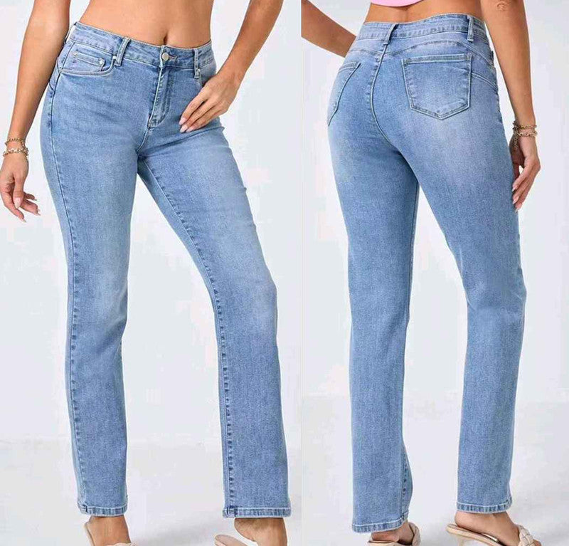 Jeans taglia comoda donna AD'ORO all'ingrosso modello K7639 - L&Y