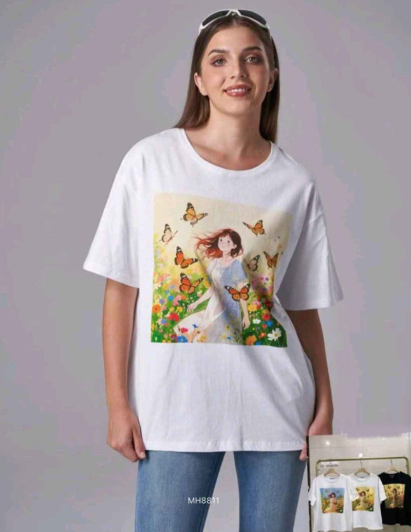 T-shirt donna Monte Cervino all'ingrosso modello MH8811 - L&Y