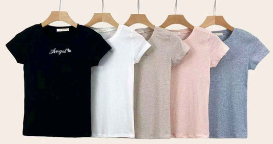 T-shirt donna Miss Kiss all'ingrosso modello MS-A800 - L&Y