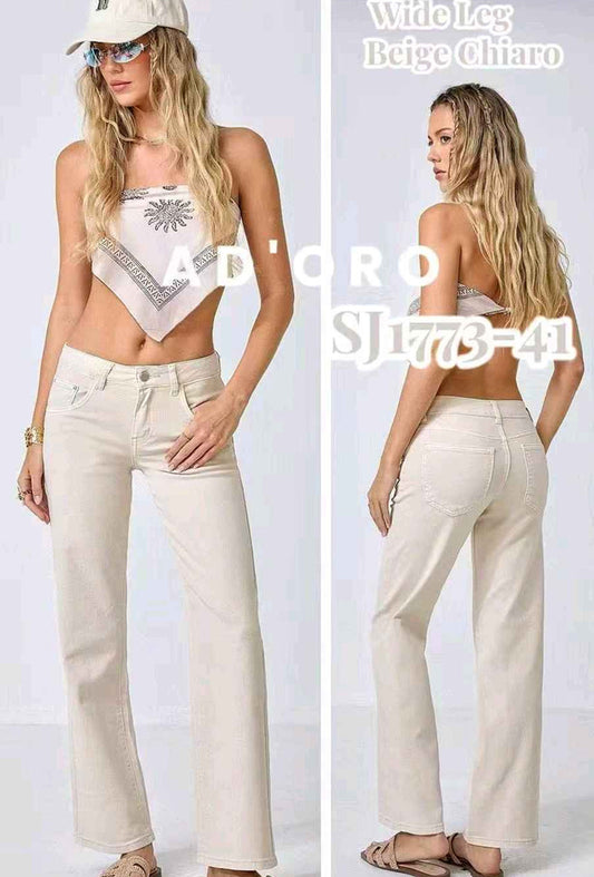 Jeans donna AD'ORO all'ingrosso modello 1773 - L&Y