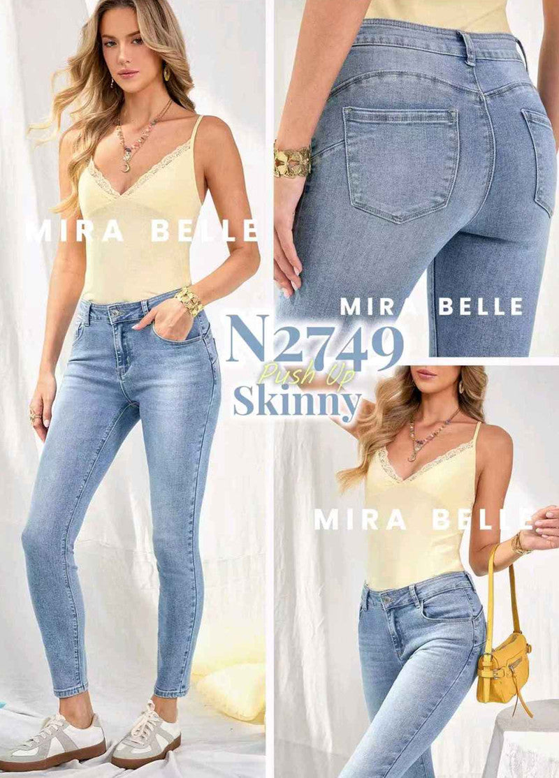 Jeans donna Mira Belle all'ingrosso modello N2749 - L&Y