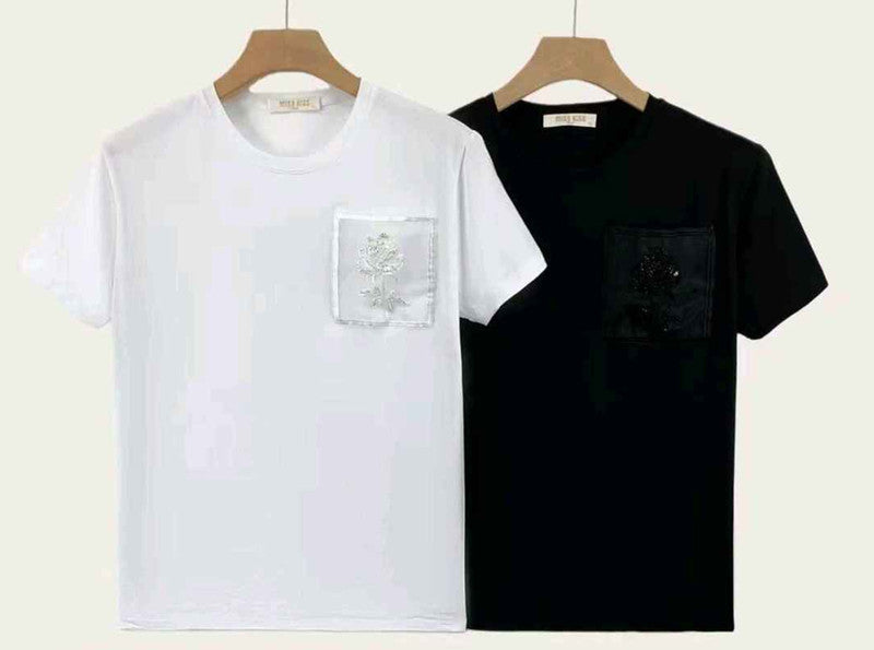 T-shirt donna Miss Kiss all'ingrosso modello MS-A815 - L&Y