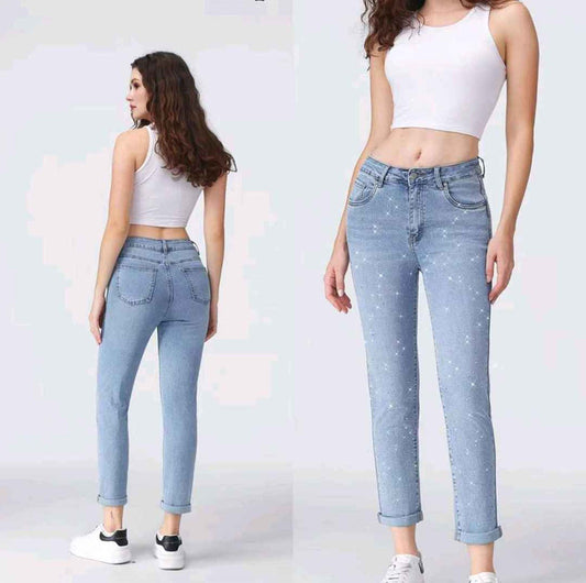 Jeans donna Lovely Star all'ingrosso modello Z6319 - L&Y