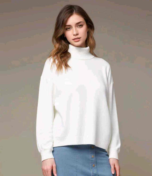 Maglia donna Blu Oltre all'ingrosso modello WF86241A - L&Y