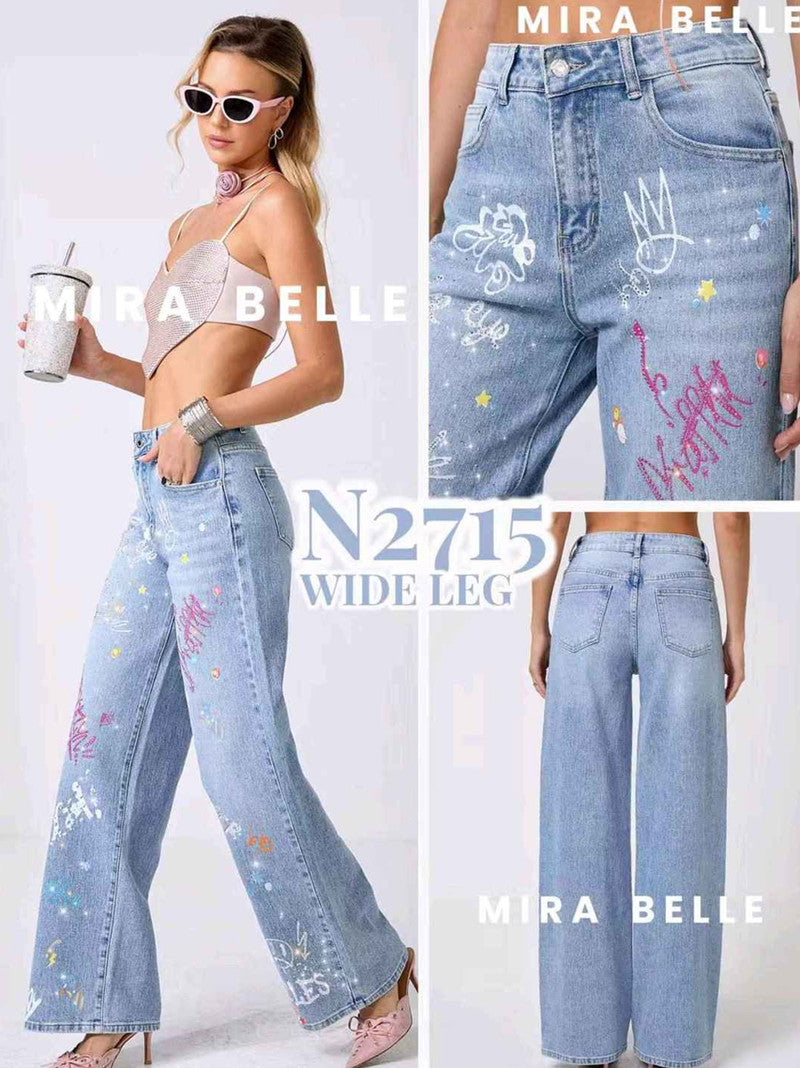 Jeans donna Mira Belle all'ingrosso modello N2715 - L&Y