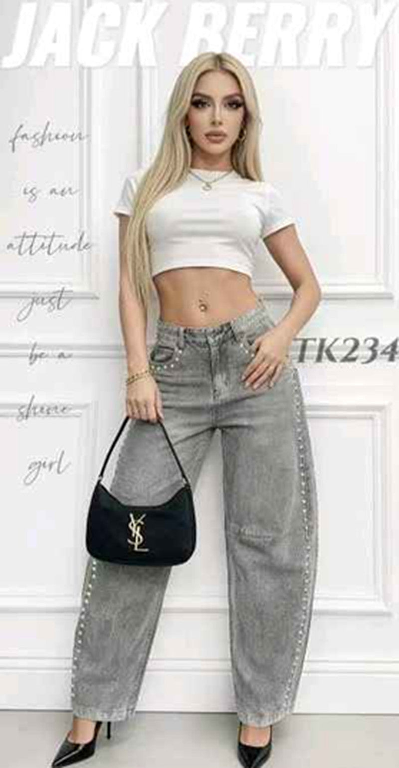 Jeans donna Jack Berry all'ingrosso modello TK234 - L&Y