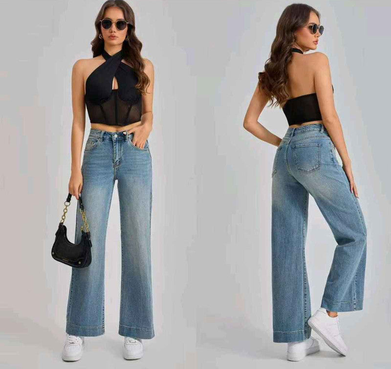 Jeans donna Farfallina all'ingrosso modello L1342-2 - L&Y