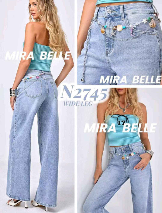 Jeans donna Mira Belle all'ingrosso modello N2745 - L&Y
