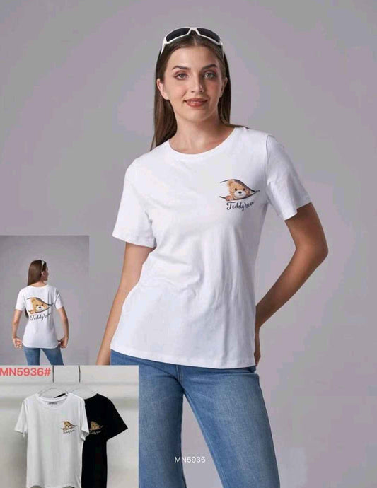 T-shirt donna Monte Cervino all'ingrosso modello MN5936 - L&Y