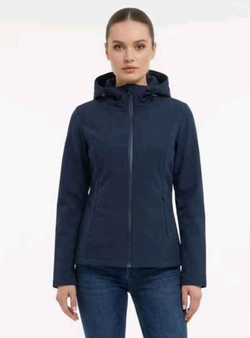 Giacca donna Blu Deise all'ingrosso modello 81360A - L&Y