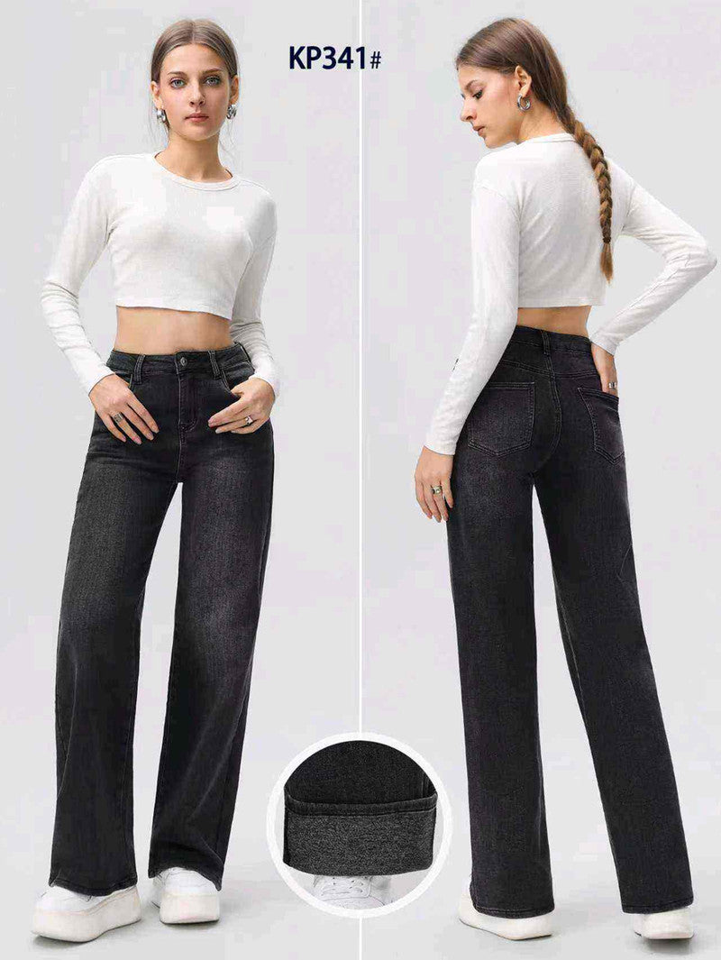 Jeans donna Kiss Pink all'ingrosso modello KP341 - L&Y