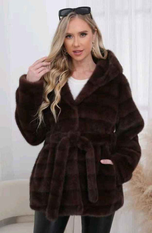 Ecopelliccia donna Miss Kiss all'ingrosso modello MS-07 - L&Y