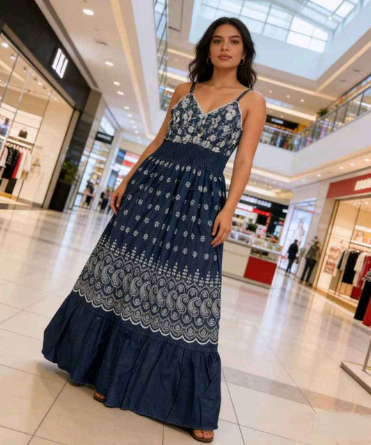 Vestito indiano donna Indian Emporium all'ingrosso modello 2702 - L&Y