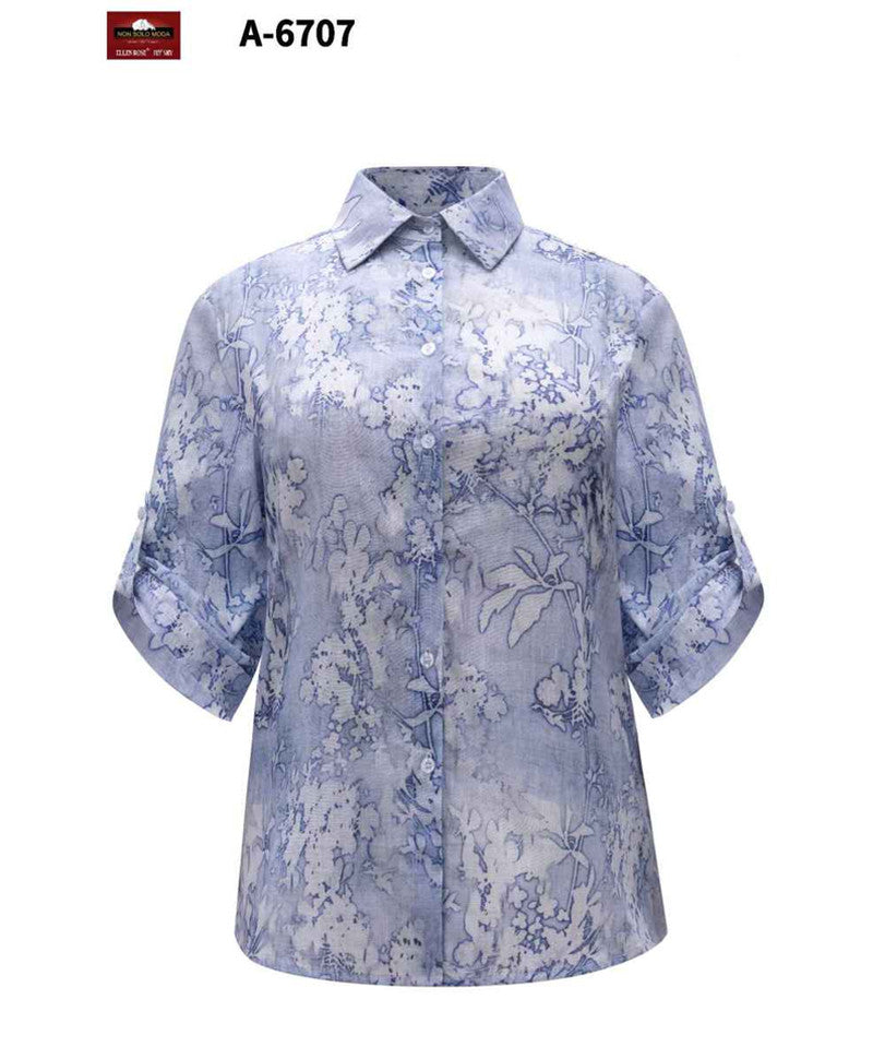 Camicia donna Ellen Rose all'ingrosso modello A6707 - L&Y