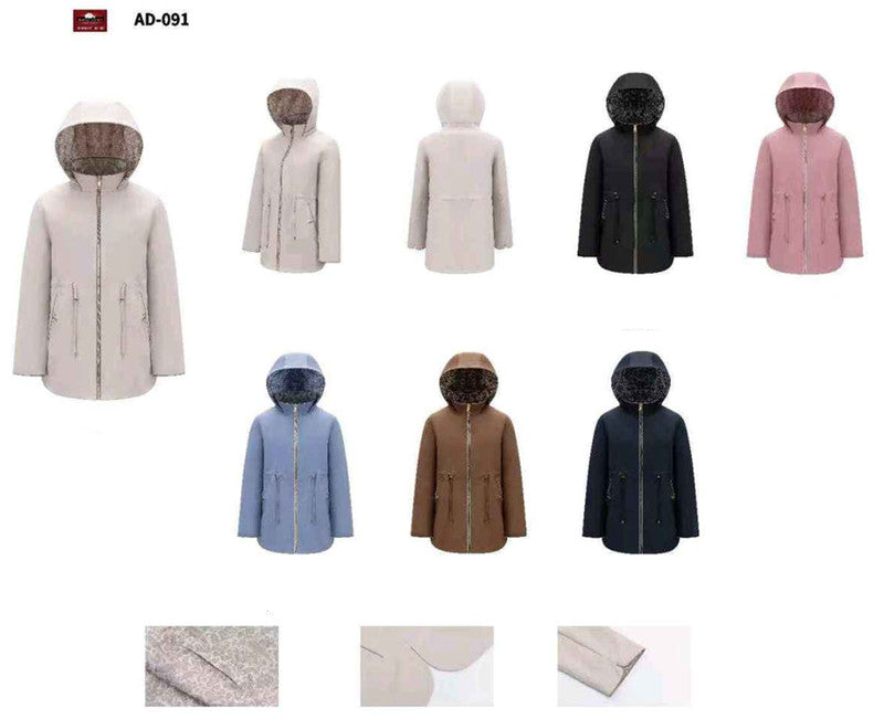 Giacca taglia comoda donna Ellen Rose all'ingrosso modello AD091 - L&Y