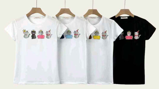 T-shirt donna Miss Kiss all'ingrosso modello MS-A6210 - L&Y