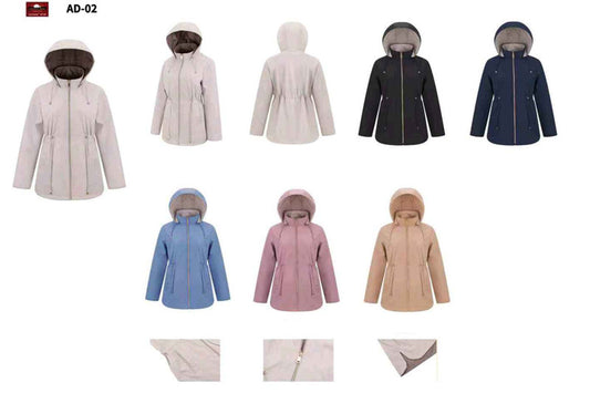 Giacca taglia comoda donna Ellen Rose all'ingrosso modello AD02 - L&Y