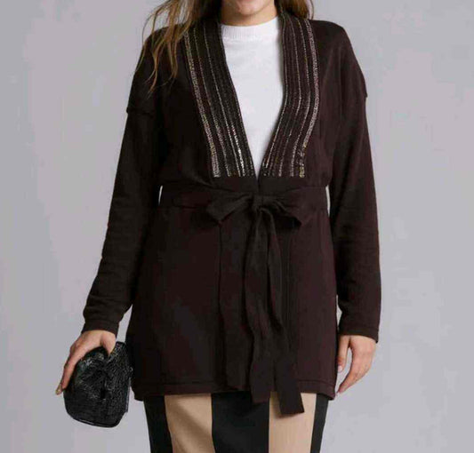 Coprispalla donna Blu Oltre all'ingrosso modello WBS86660 - L&Y