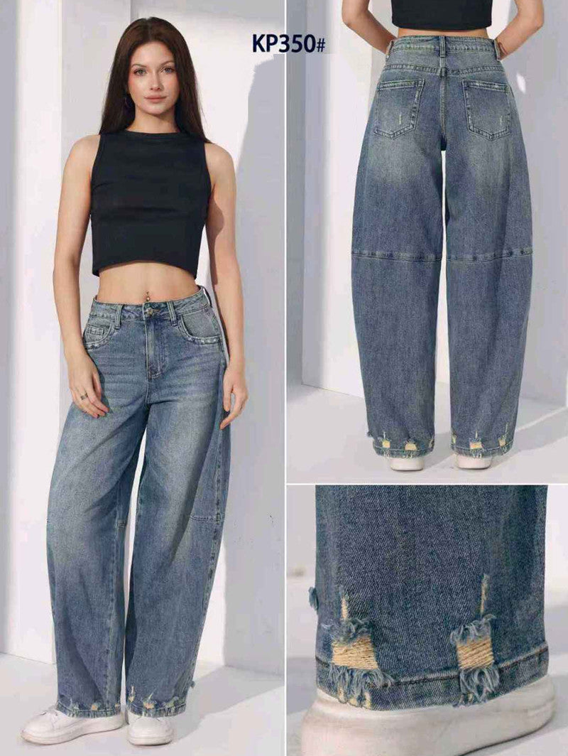 Jeans donna Kiss Pink all'ingrosso modello KP350 - L&Y