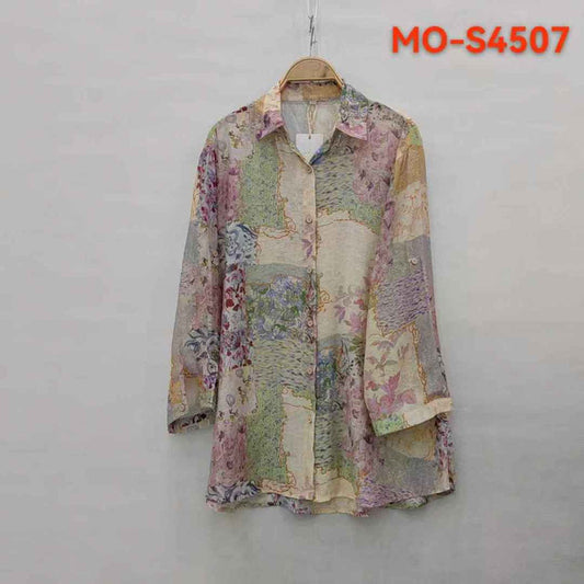 Camicia donna Morghy all'ingrosso modello MO-S4507 - L&Y