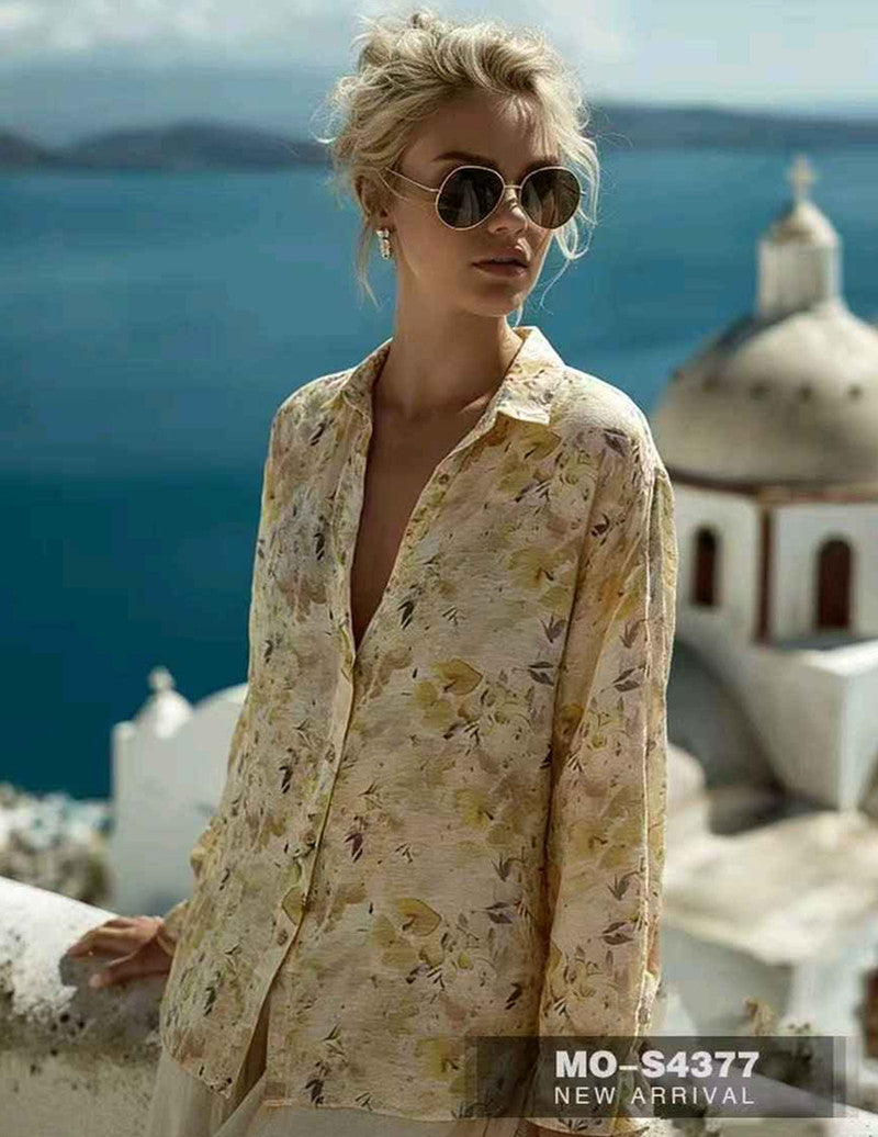 Camicia donna Morghy all'ingrosso modello MO-S4377 - L&Y