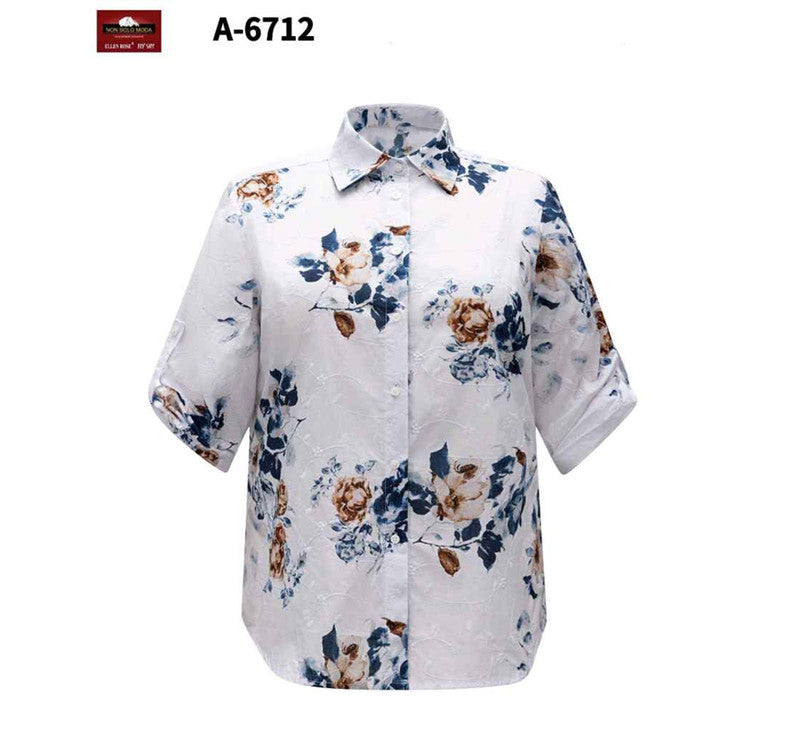 Camicia donna Ellen Rose all'ingrosso modello A6712 - L&Y