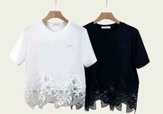 T-shirt donna Miss Kiss all'ingrosso modello MS-A652 - L&Y